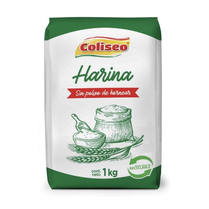 COLISEO - Harina Coliseo Sin Polvos 1 Kg