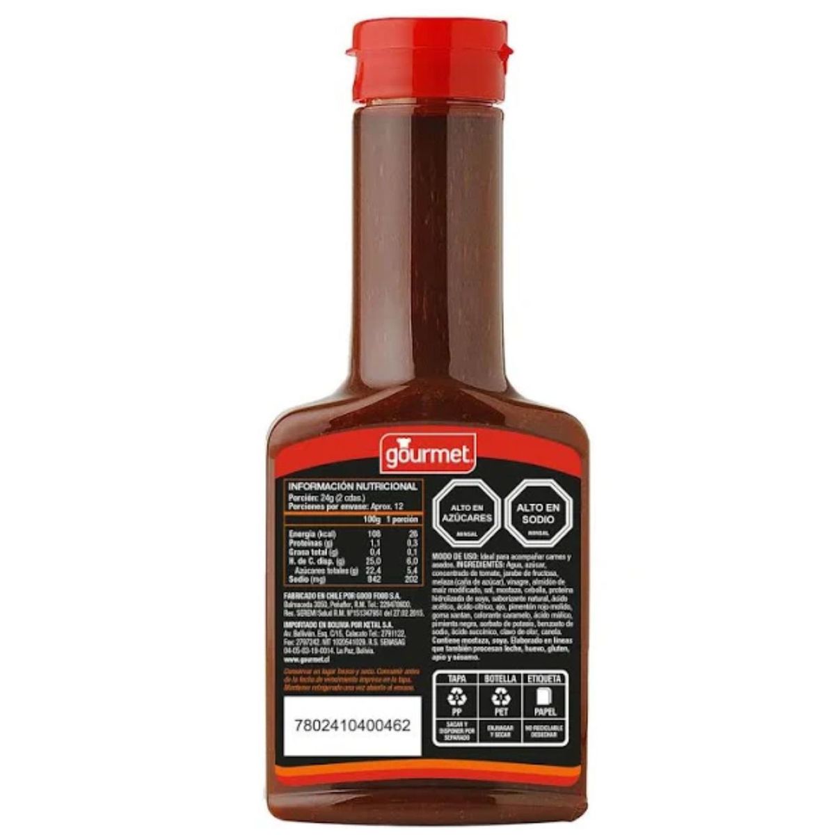 GOURMET - Salsa BBQ Merquén Gourmet 280 g