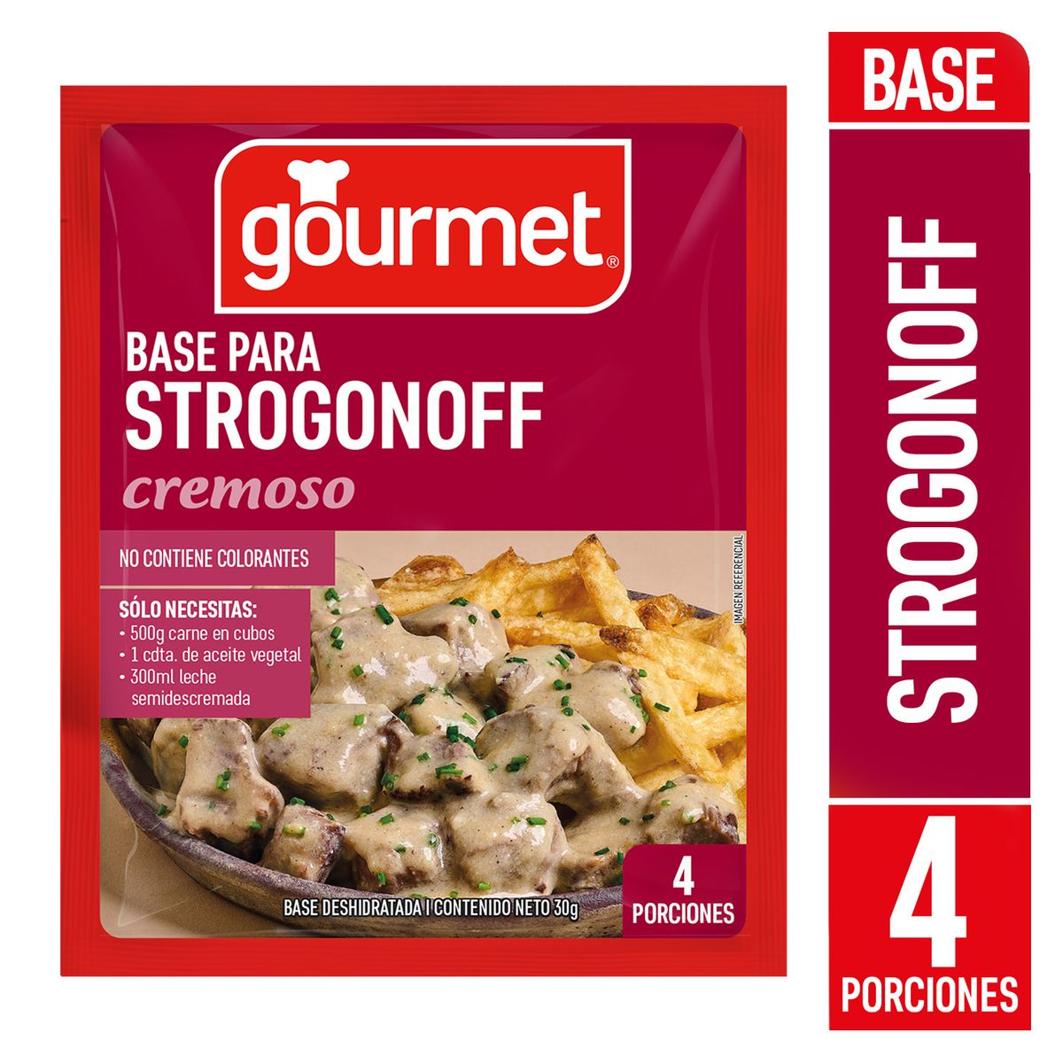 GOURMET - Base para Srogonoff Gourmet 30 g