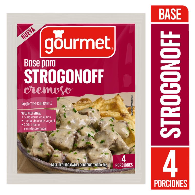 GOURMET - Base para Srogonoff Gourmet 30 g