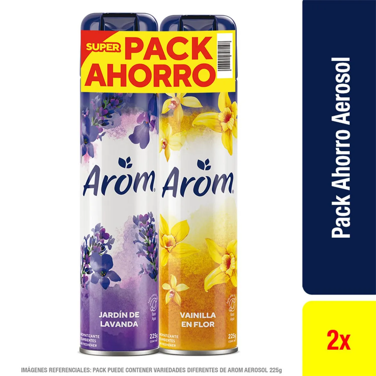 AROM - Pack Desodorante Ambiental Arom 2 x 225 g