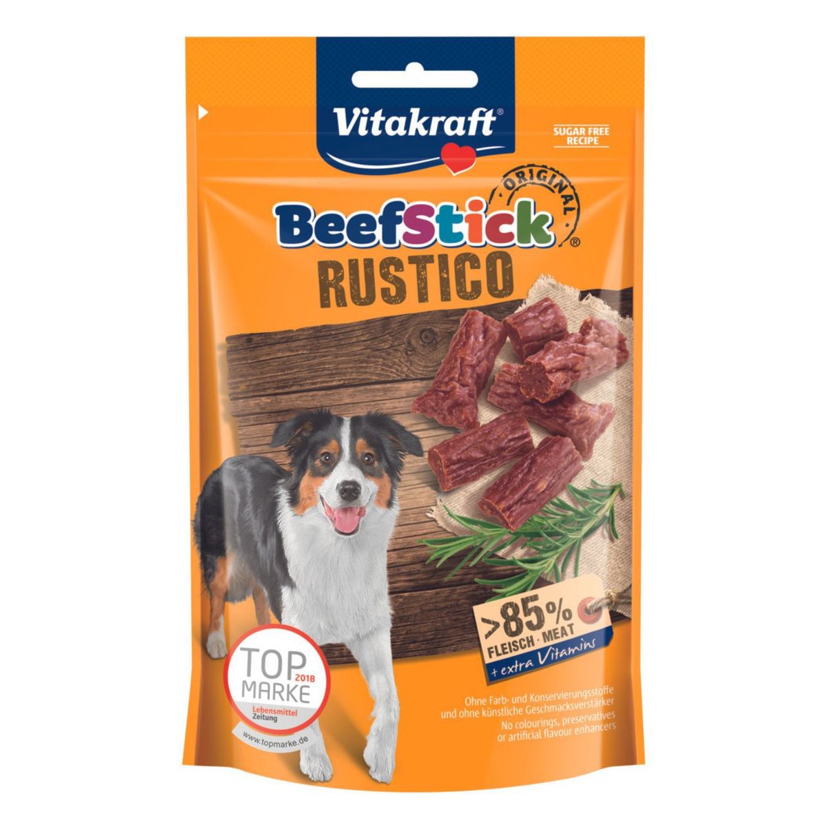 VITAKRAFT - Snack para Perros Beef Stick Rustico Vitakraft 55 g