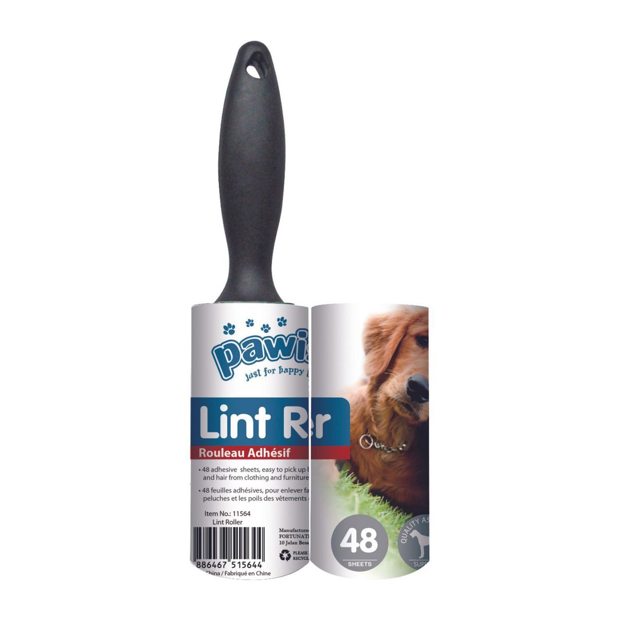 PAWISE - Rodillo Quita Pelos y Pelusas Pawise Un