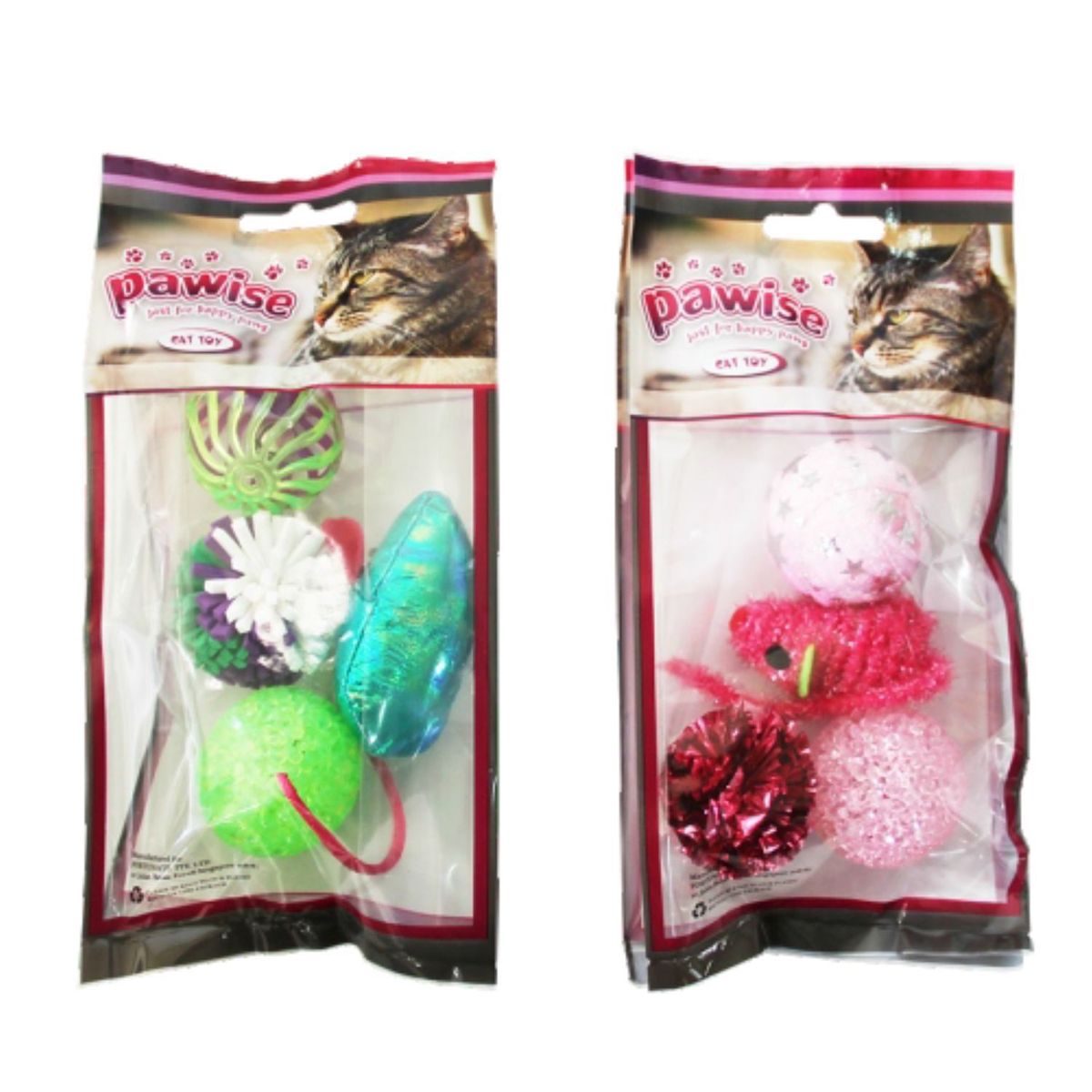 PAWISE - Set Juguete para Gatos Surtido Pawise Un