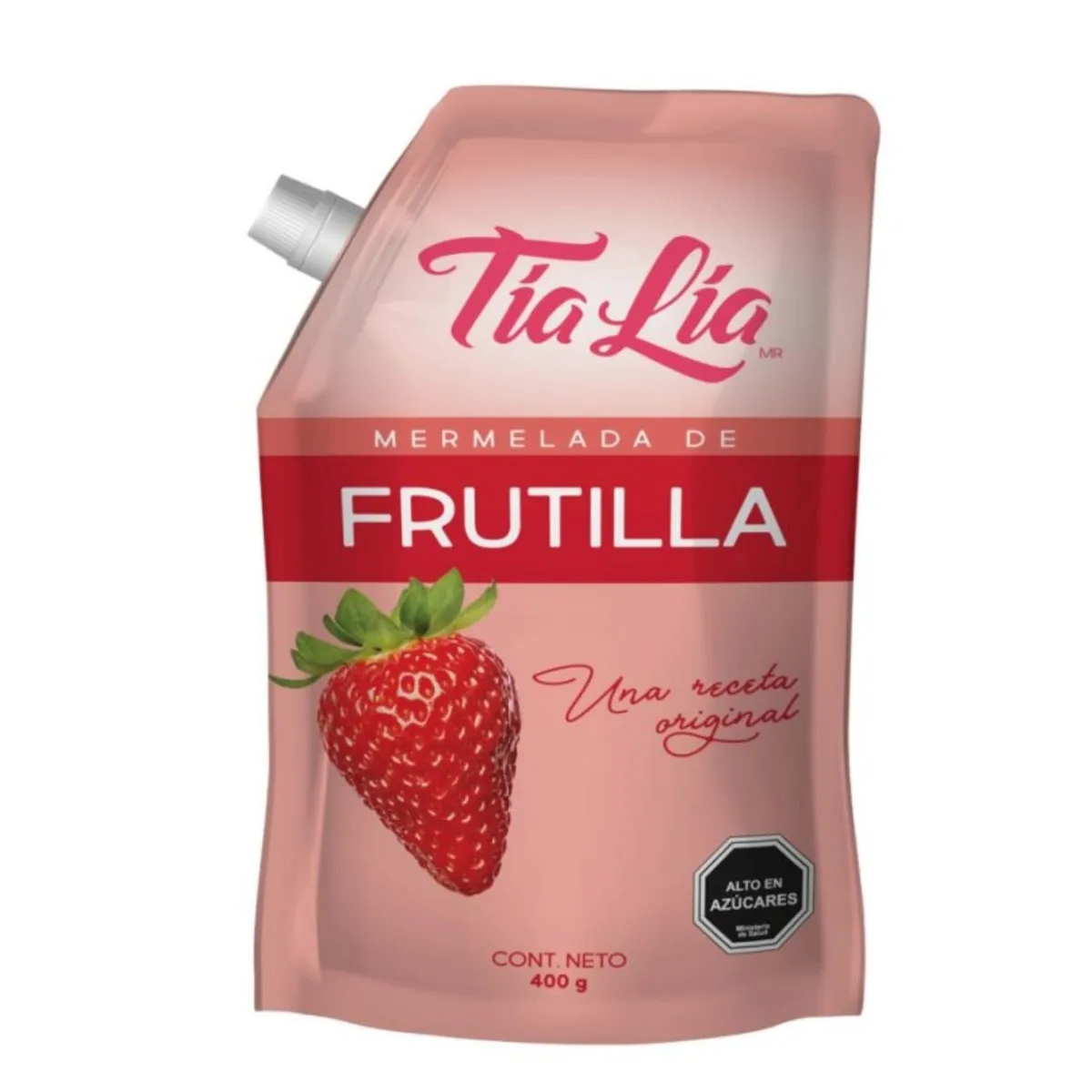 TIA LIA - Mermelada de Frutilla Doypack Tia Lia 400 g