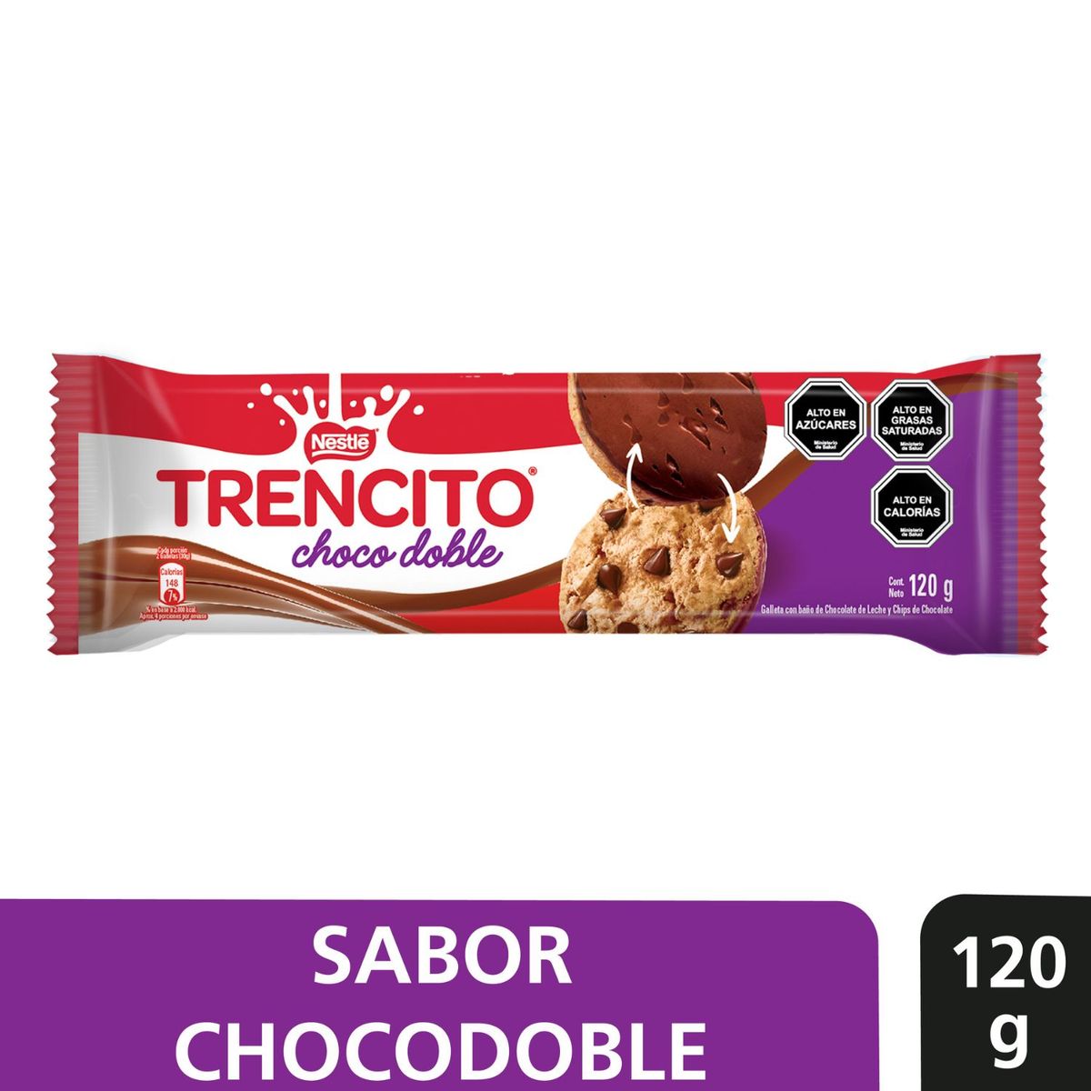 TRENCITO - Galleta Choco Doble Trencito 120 g