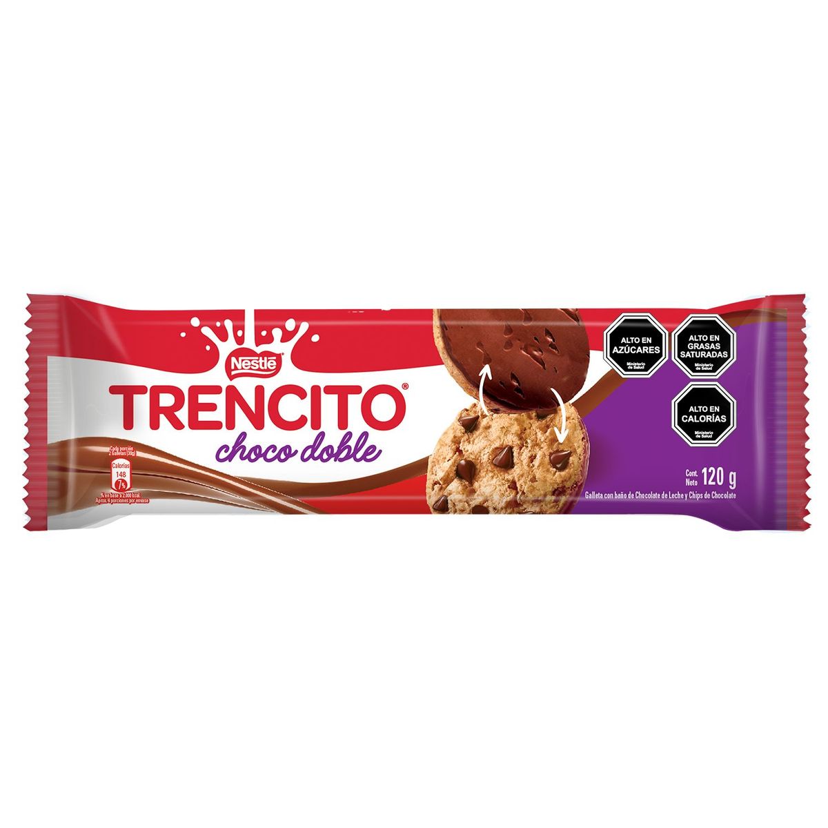 TRENCITO - Galleta Choco Doble Trencito 120 g