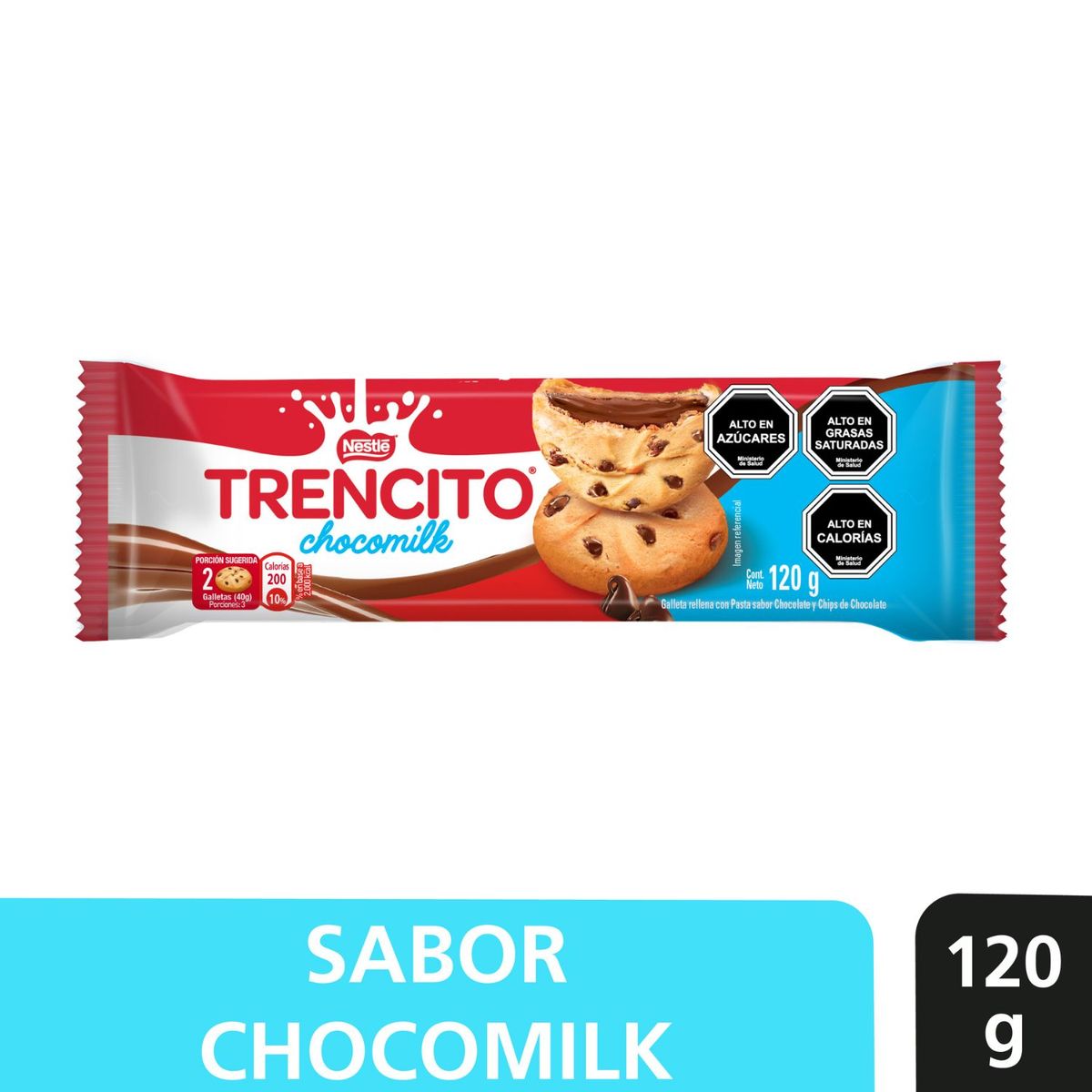 TRENCITO - Galleta Choco Milk Trencito 120 g