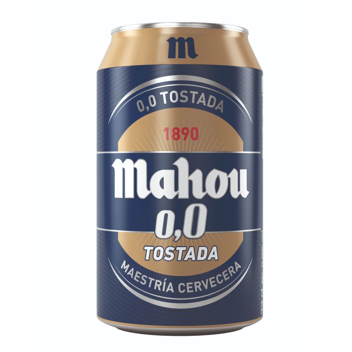 MAHOU - CERVEZA LT TOSTADA O.O MAHOU 0G 330 CC