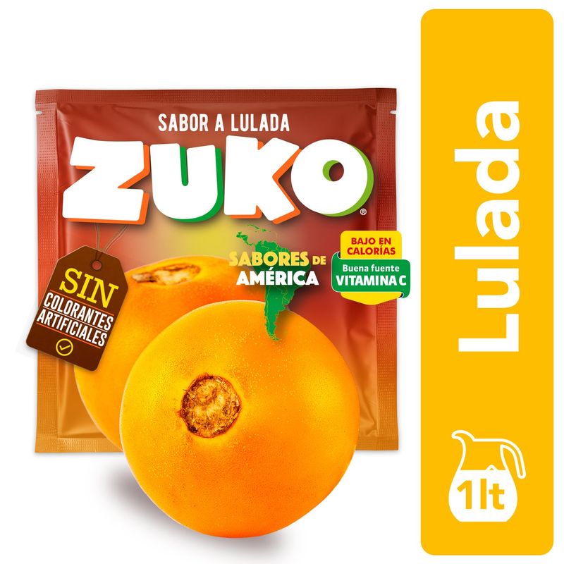 ZUKO - Jugo en Polvo Zuko Lulada 15 g