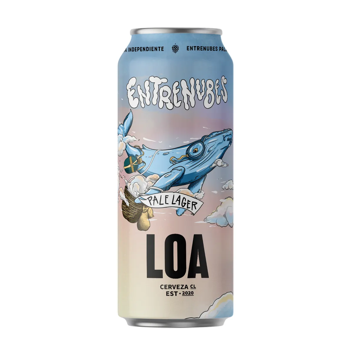 LOA - Cerveza Loa Lager Entrenubes Lata 4.8° 470 cc