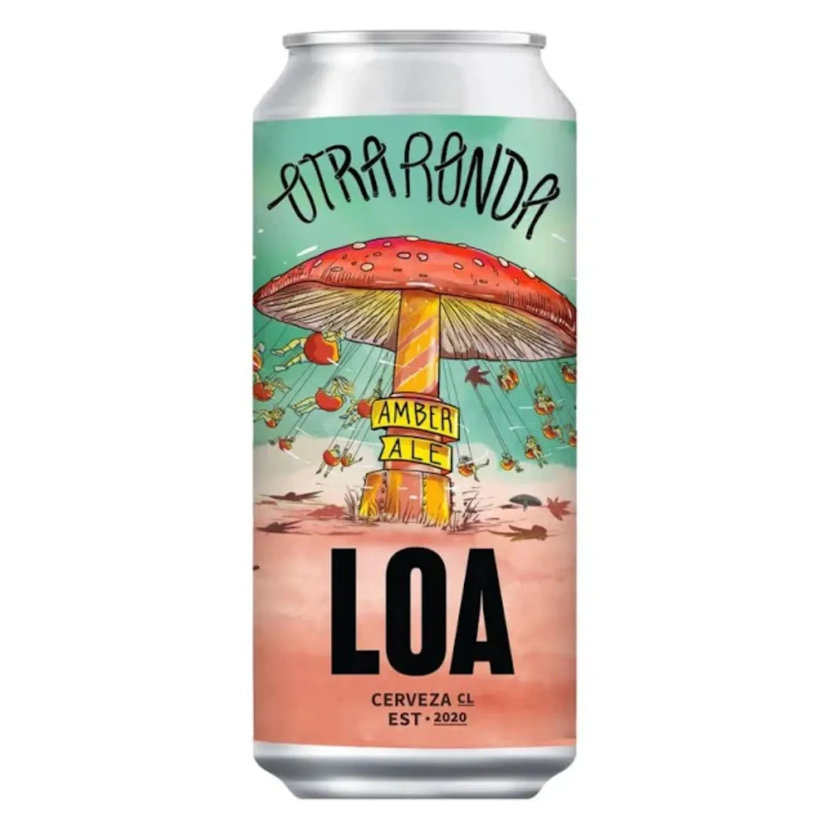 LOA - Cerveza Loa Amber Otra Ronda Lata 5.5° 470 cc
