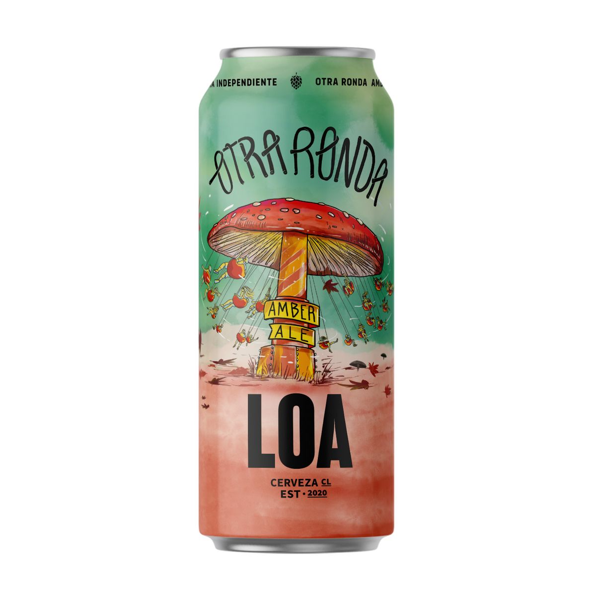 LOA - Cerveza Loa Amber Otra Ronda Lata 5.5° 470 cc