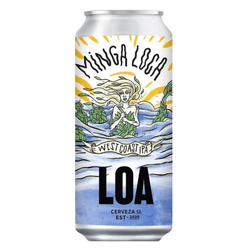 LOA - Cerveza Loa Ipa Minga Loca 6.5° 470 cc