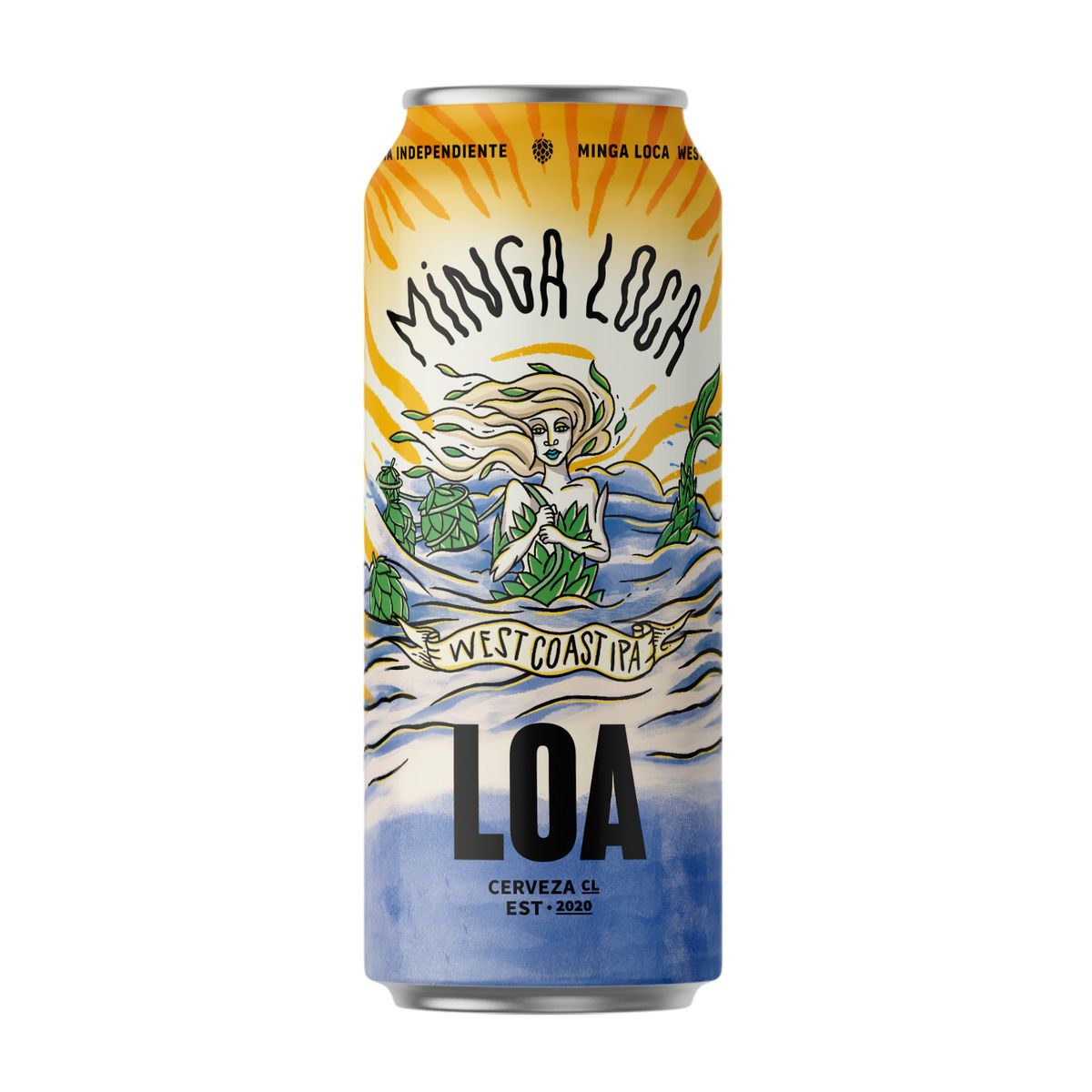 LOA - Cerveza Loa Ipa Minga Loca 6.5° 470 cc