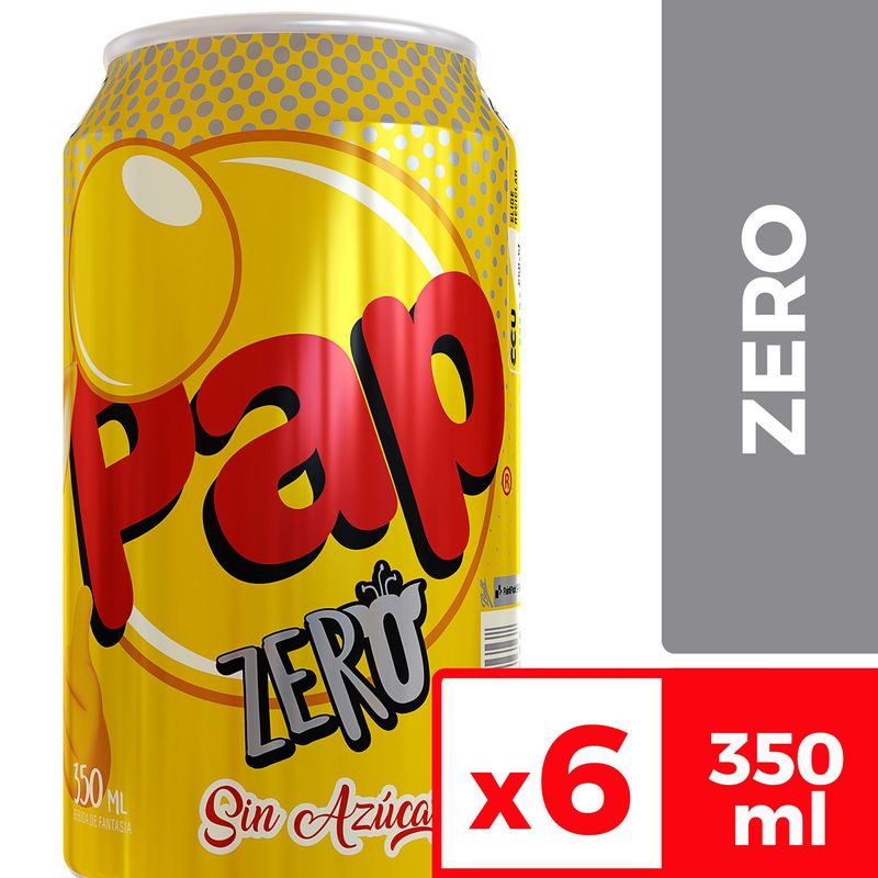 PAP - Pack Bebida Pap Zero 6 x 350 ml