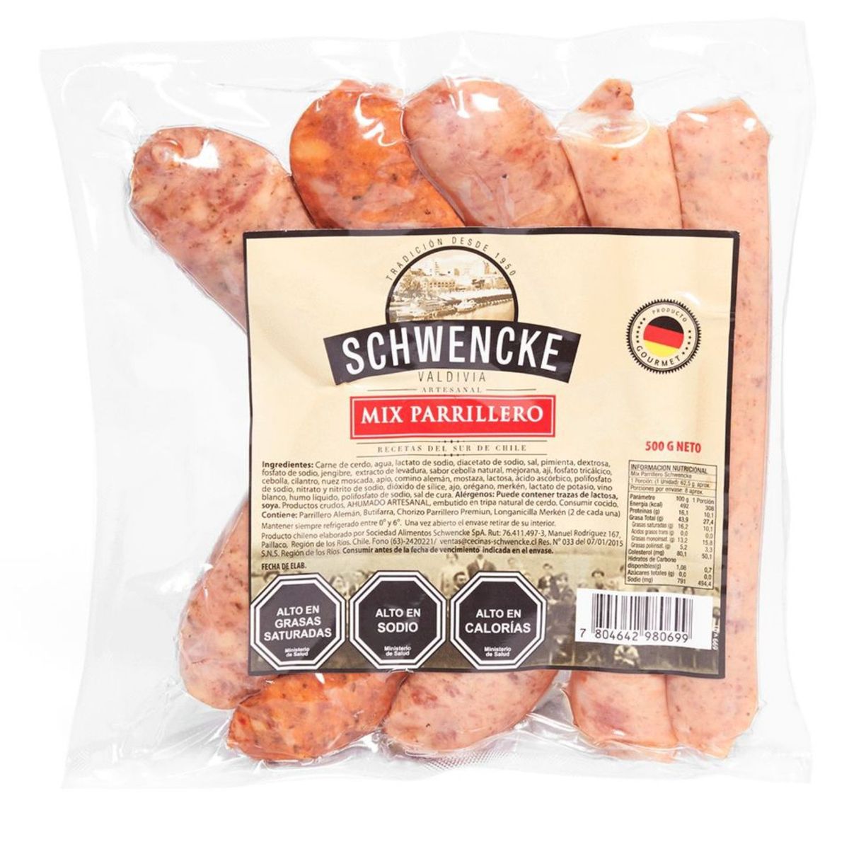 SCHWENCKE - Mix Parrillero Premium Schwencke 500 g