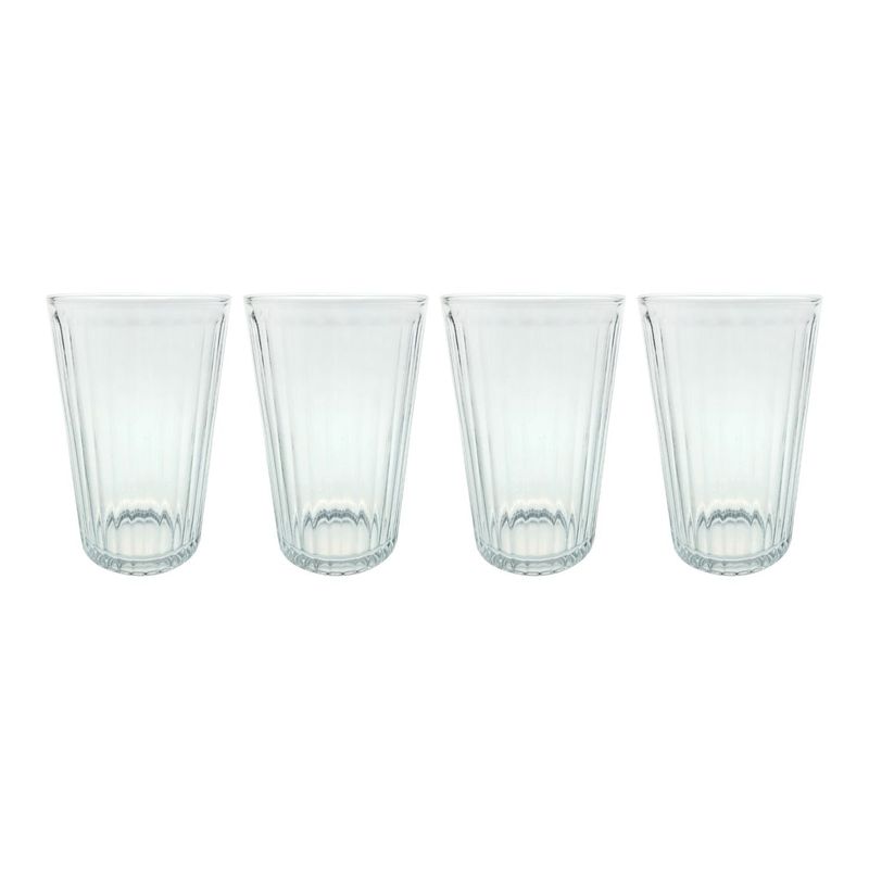 CASA JOVEN - SET 4 VASOS COLORES 430ML