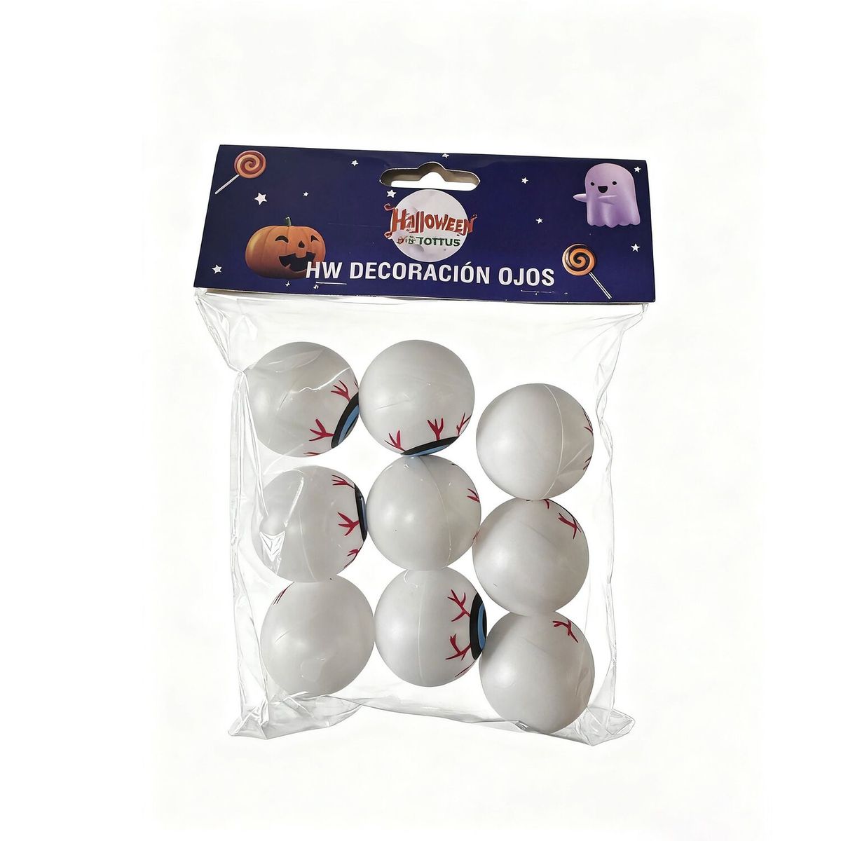 TOTTUS - Halloween Decoración Ojos