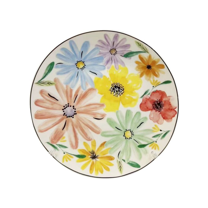 CASA JOVEN - PLATO COMIDA 19CM BLOSSOM