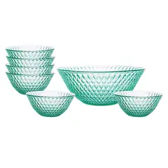 CASA JOVEN - SET ENSALADERA 6BOWLS COLOR VERDE