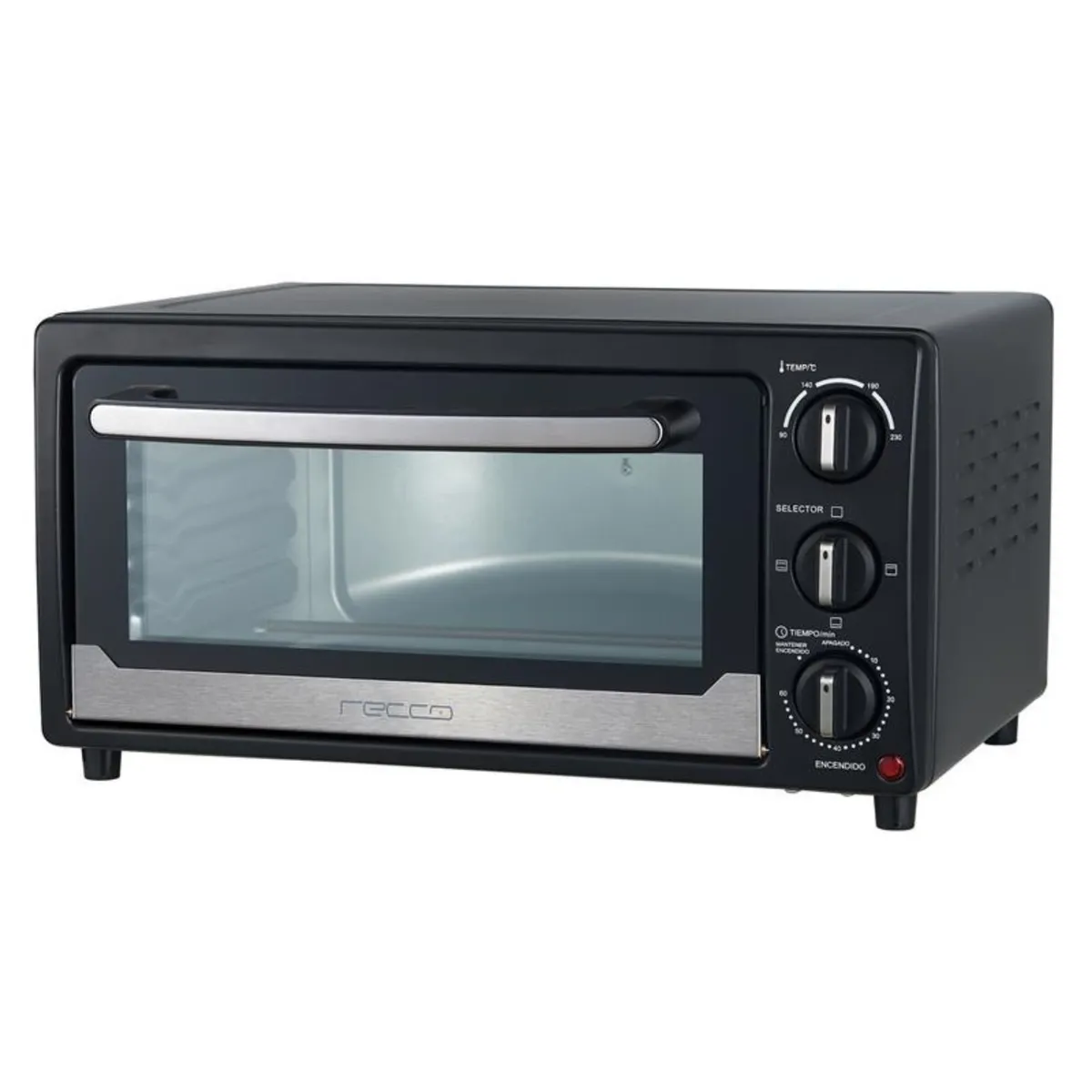 RECCO - Horno Electrico 17 Lt RHE-17L-CL Negro