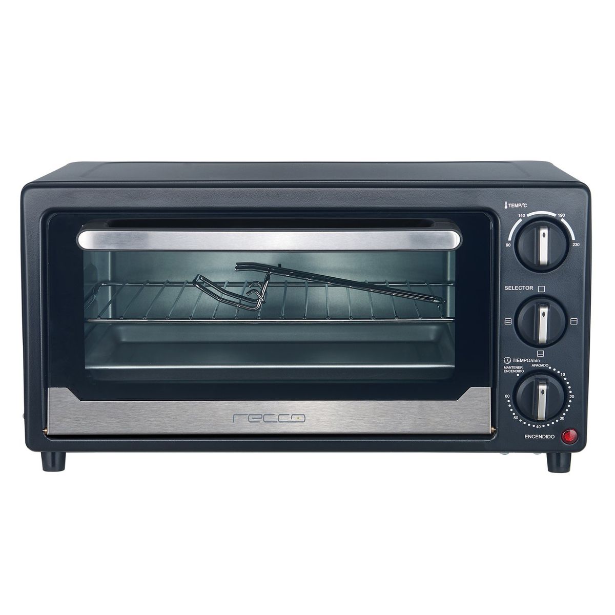 RECCO - Horno Electrico 17 Lt RHE-17L-CL Negro