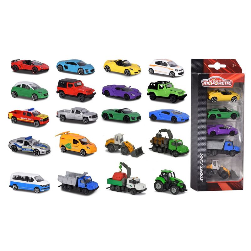 MAJORETTE - MAJORETTE SET 5 AUTOS