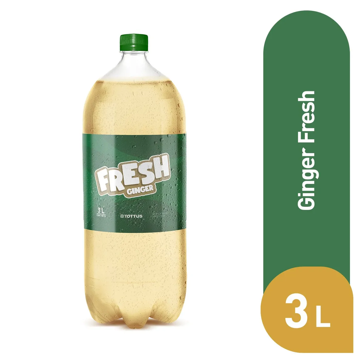 FRESH - Bebida Fresh Ginger 3 Lt