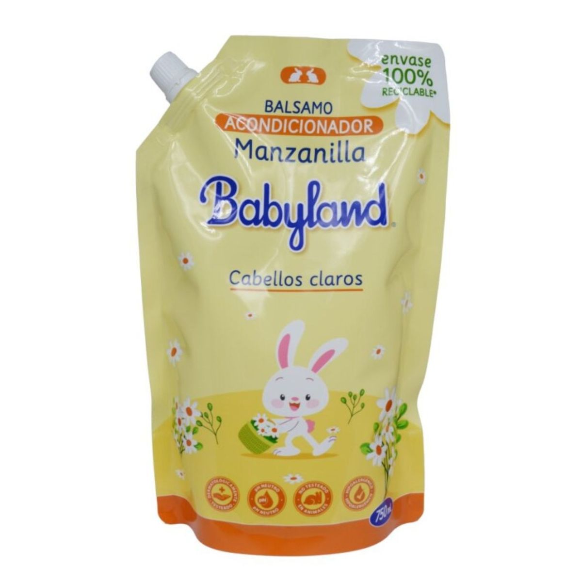 BABYLAND - Bálsamo Manzanilla Doypack Babyland 750 ml