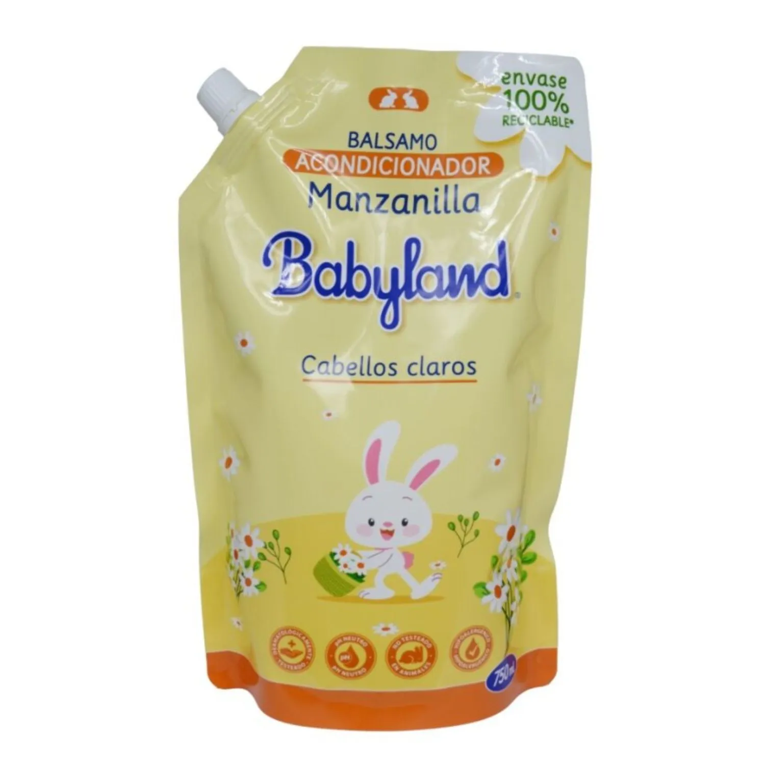 BABYLAND MANZANILLA ACONDICIONADOR RECARGA 750 ML