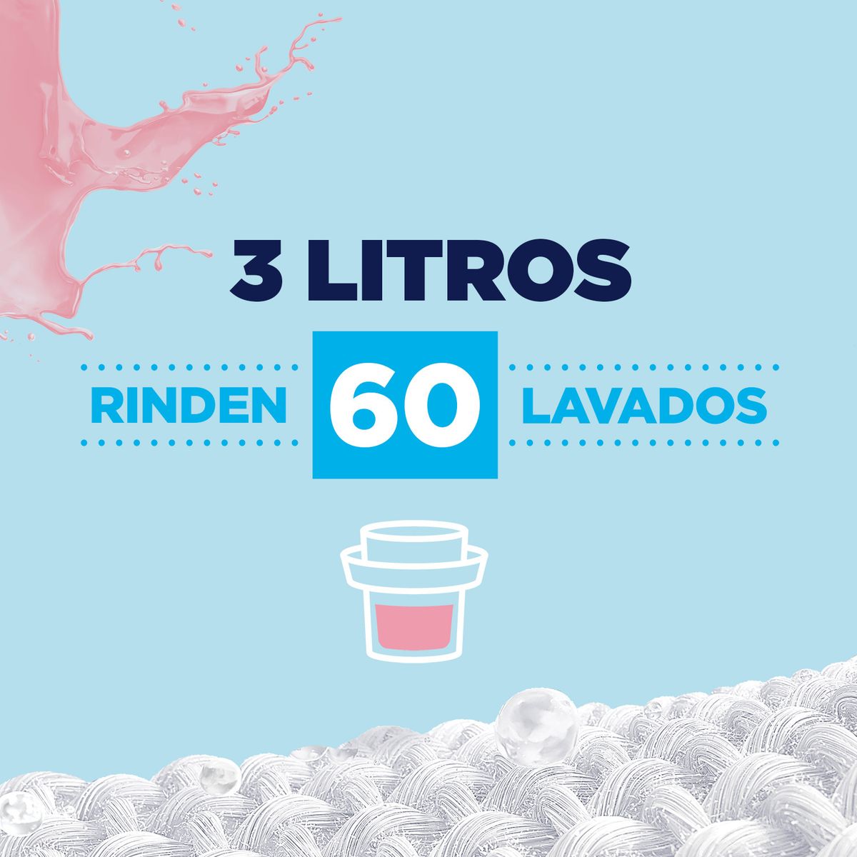 OMO - Detergente Líquido Piel Sensible Omo 3 lt