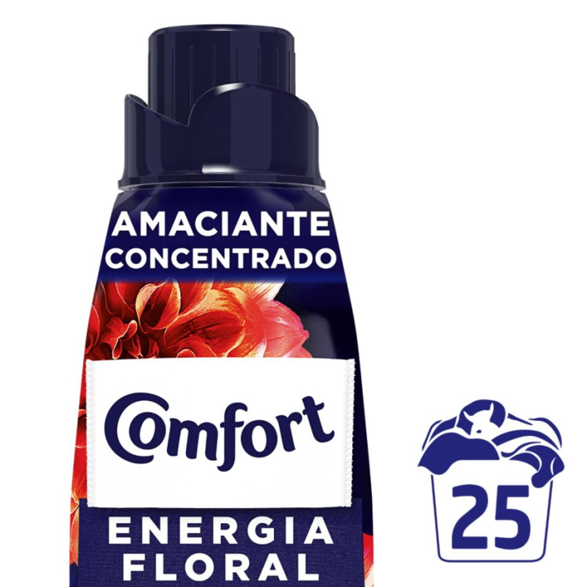 COMFORT - Suavizante de Ropa Concentrado Energía Floral Comfort 500 ml
