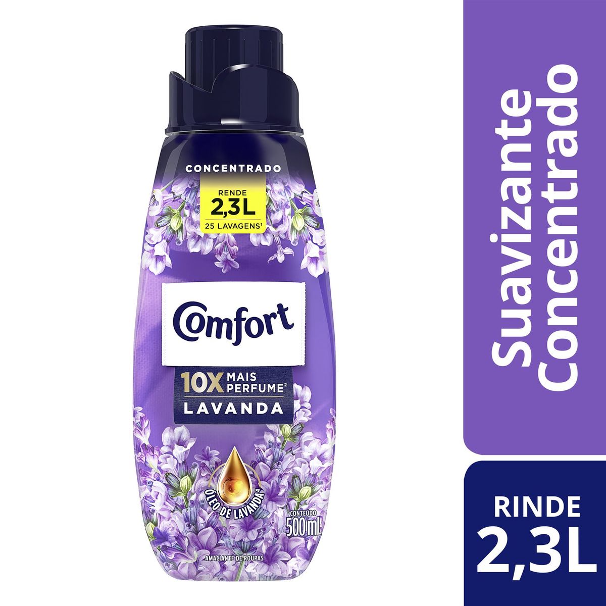 COMFORT - Suavizante de Ropa Concentrado Lavanda Comfort 500 ml