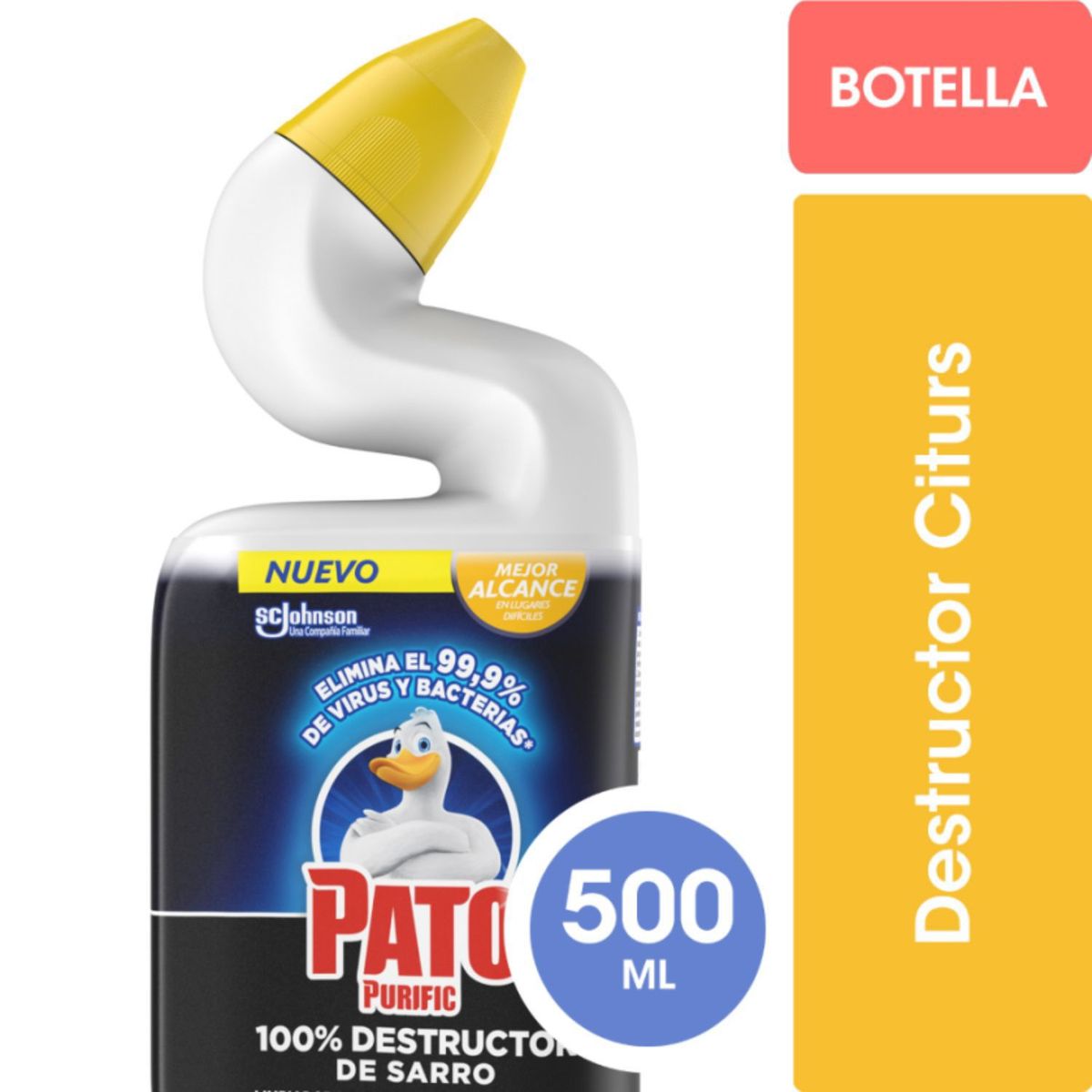 PATO PURIFIC - Limpiador Destructor de Sarro Citrus Pato Purific 500 ml
