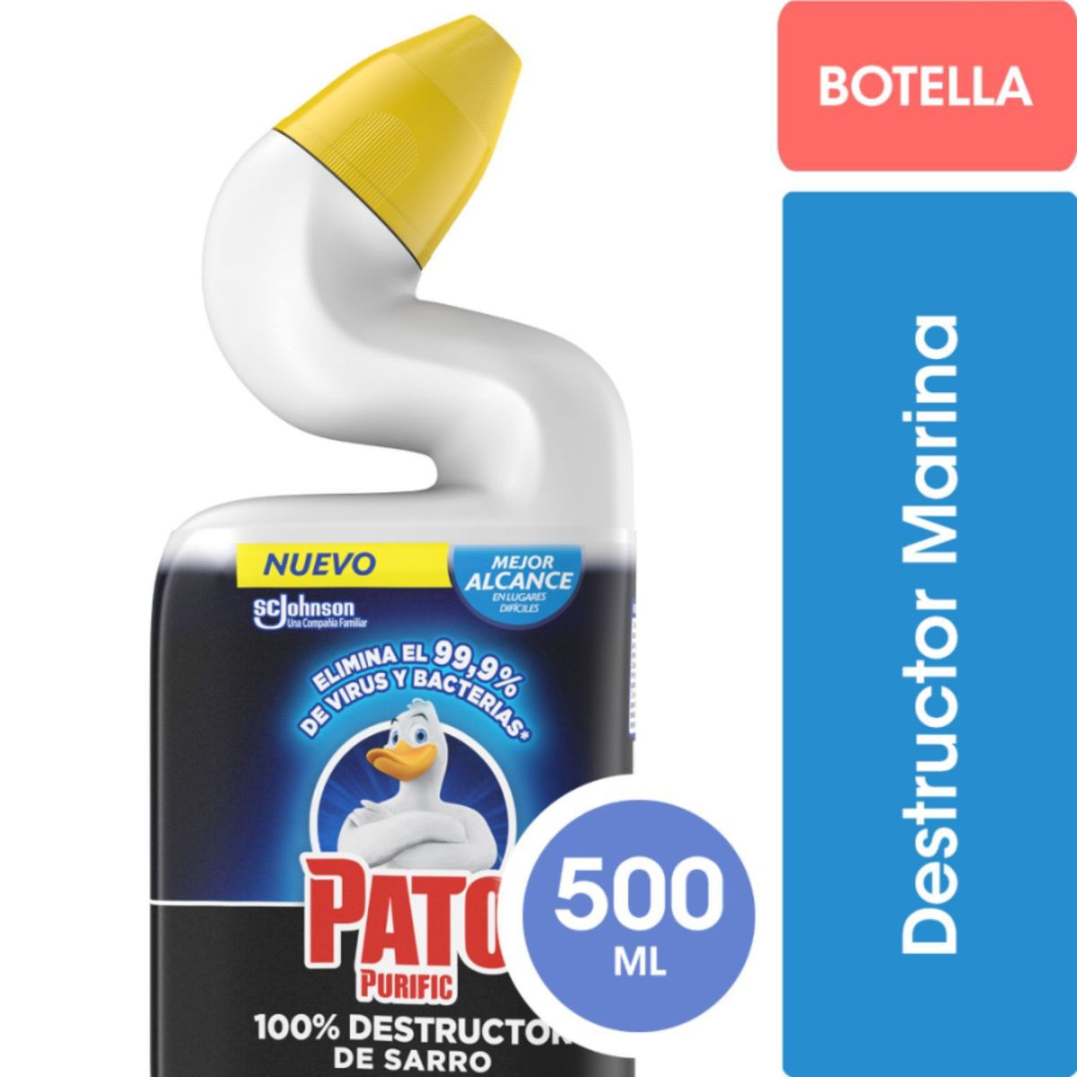 PATO PURIFIC - Limpiador Destructor de Sarro Marina Pato Purific 500 ml
