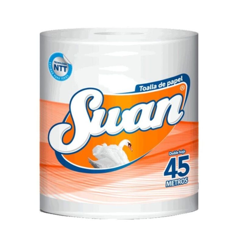 SWAN - Toalla de Papel Doble Hoja 1 x 45 Swan
