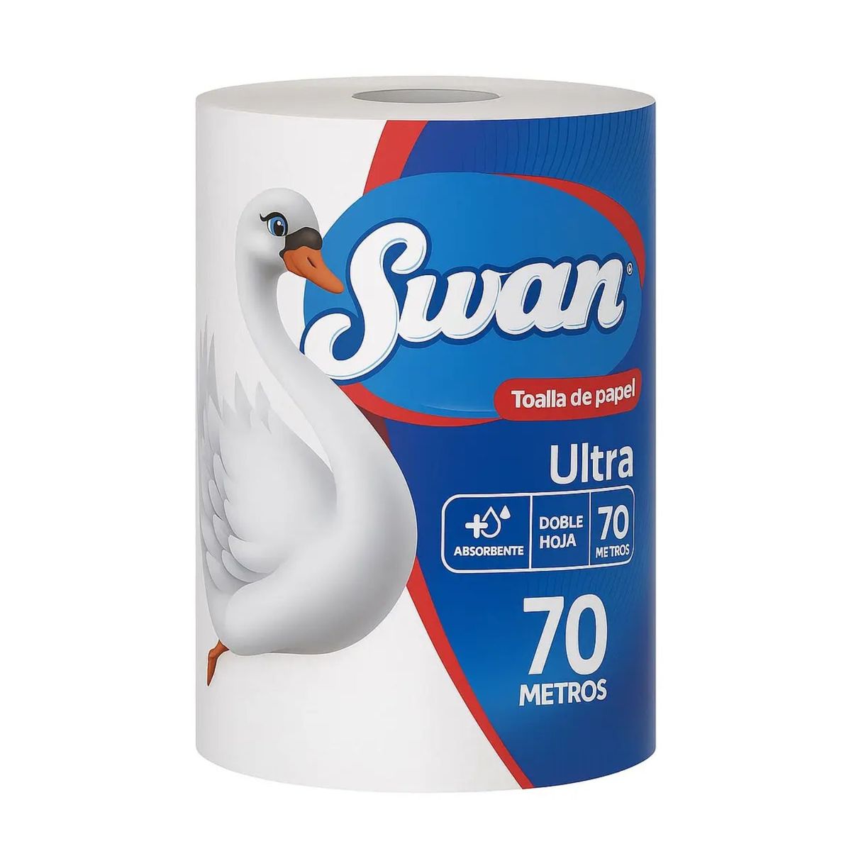 SWAN - Toalla de Papel Doble Hoja 1 x 70 Swan