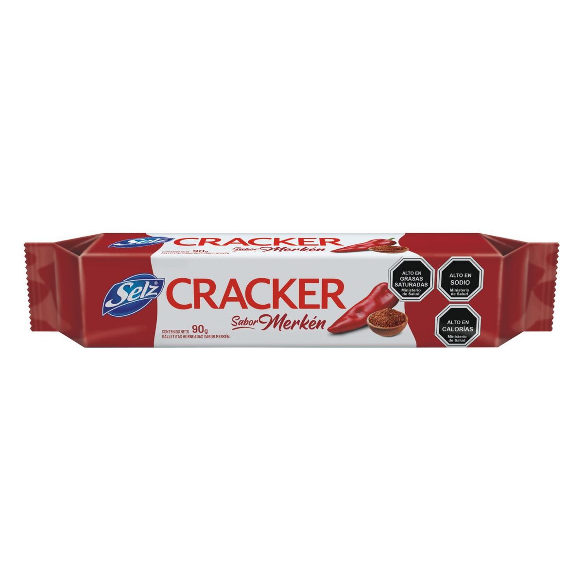 SELZ - Galleta Cracker Sabor Merkén Selz 90 g
