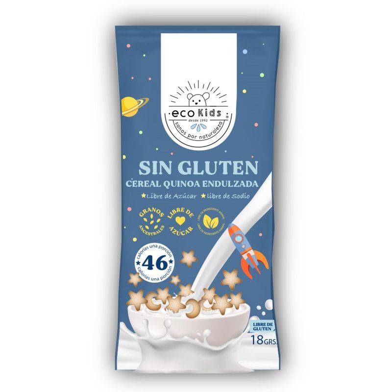 ECOVIDA - Cereal Endulzado Sin Gluten Ecovida 18 g