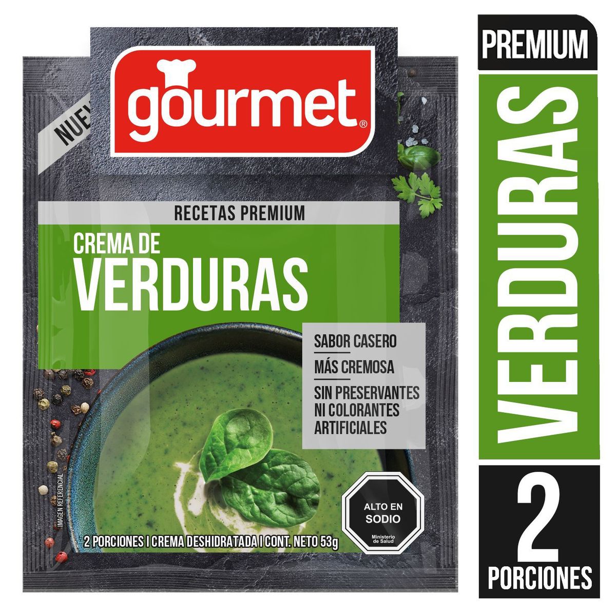 GOURMET - Crema de Verduras Gourmet 53 g