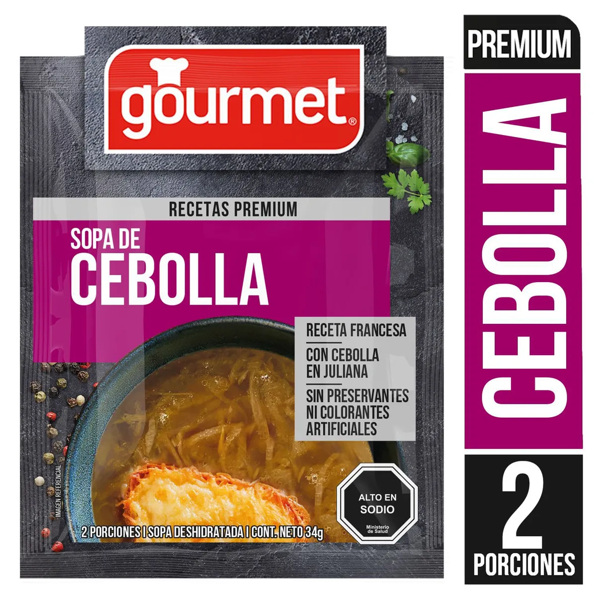 GOURMET - Sopa de Cebolla Gourmet 34 g
