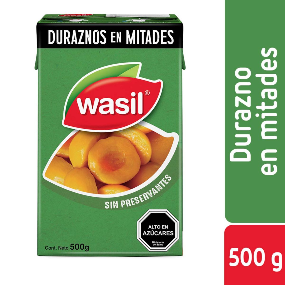 WASIL - Duraznos en Mitades Wasil 500 g