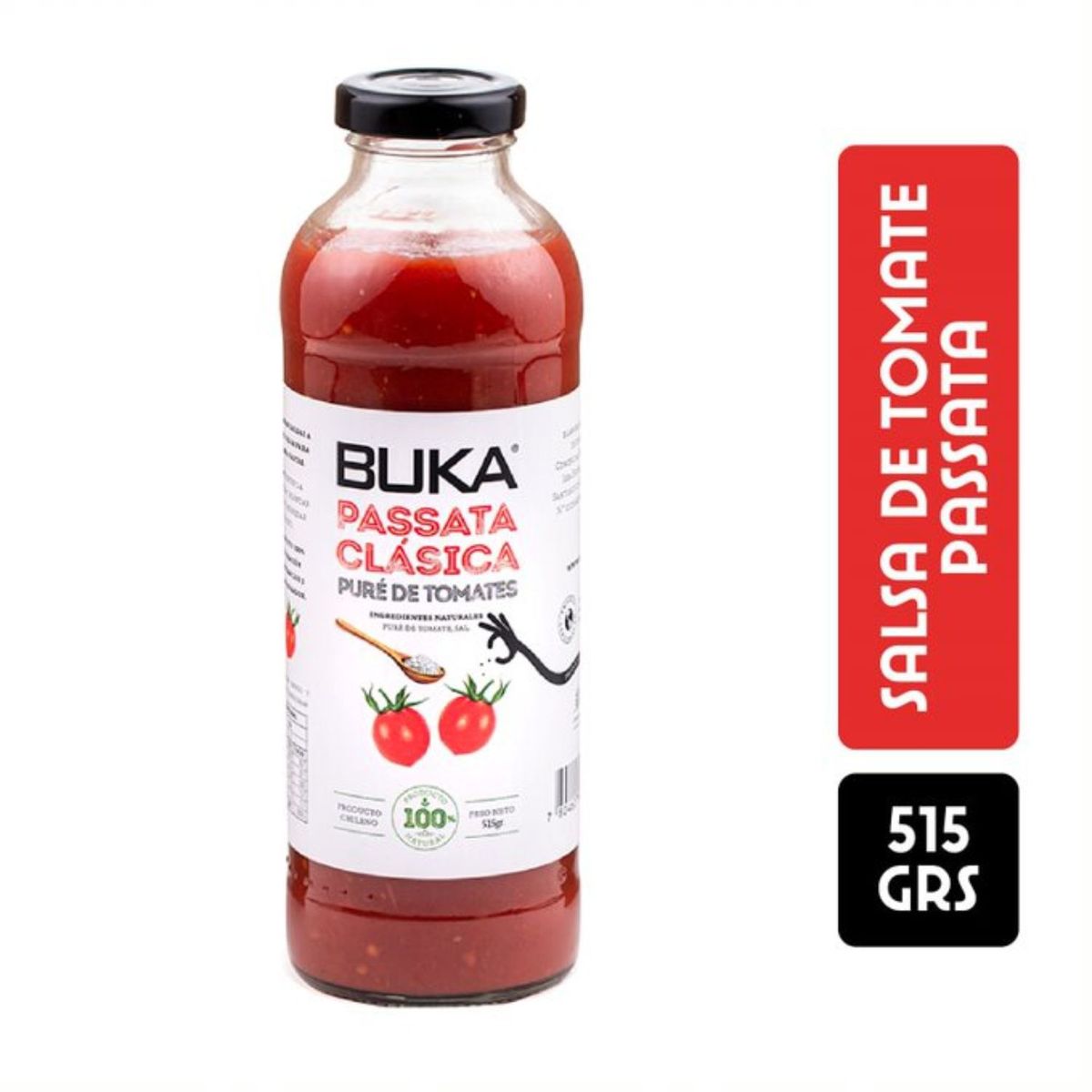 BUKA - Passata de Tomate Clásica Buka 515 g