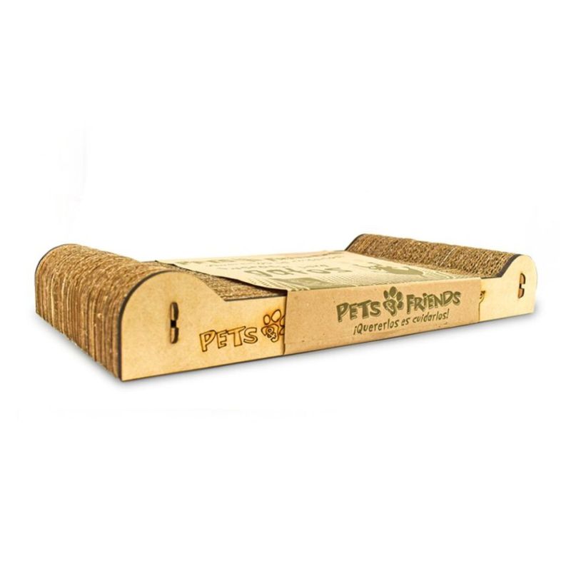 PETS AND FRIENDS - Rascador para Gatos Reciclado Pets & Friends Un