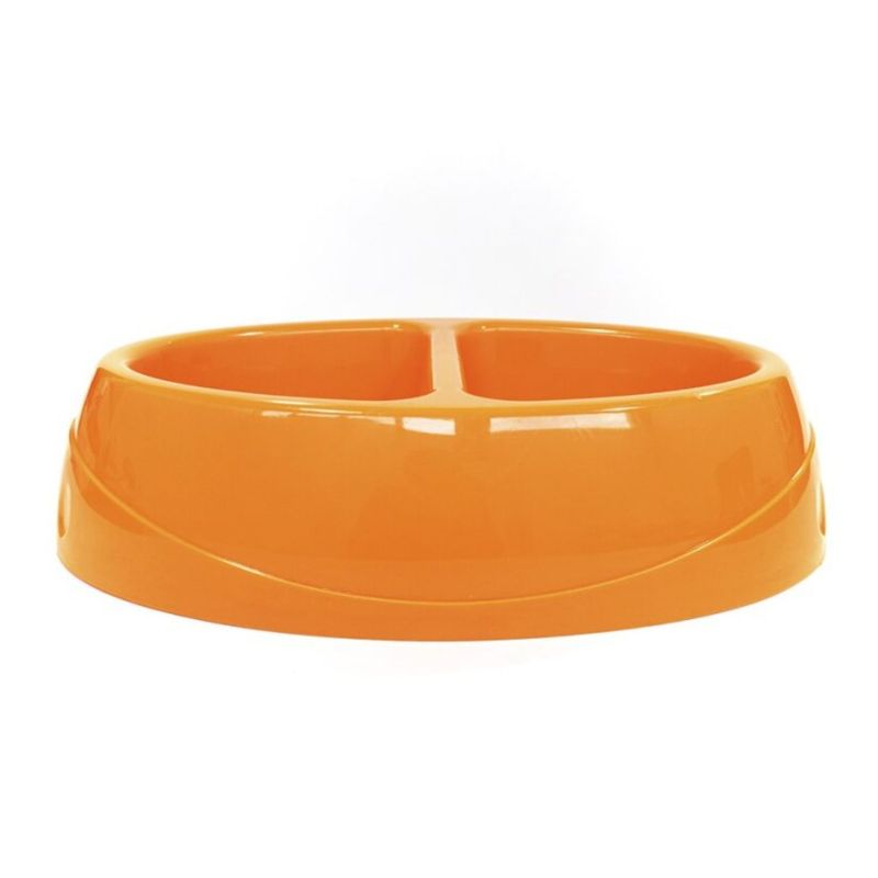 PETS AND FRIENDS - Plato Doble Chico para Mascotas Pets & Friends Un