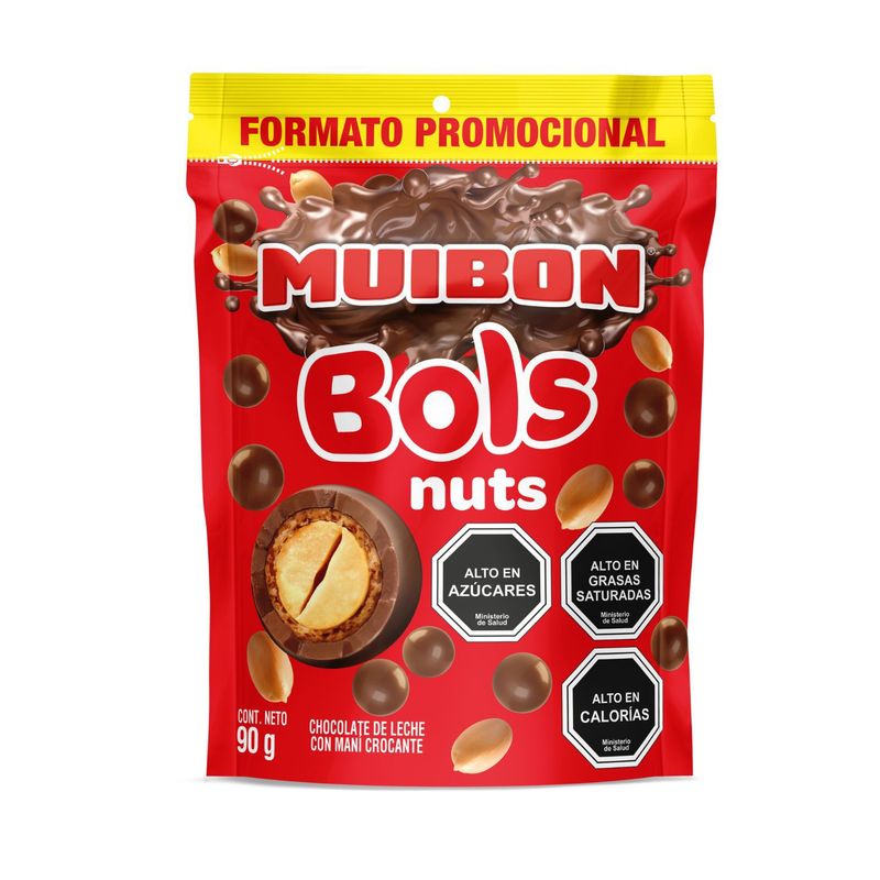 MUIBON - Chocolate Bols Maní Crocante Muibon 90 g