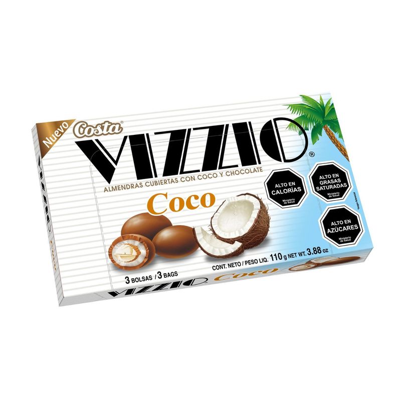 VIZZIO - Chocolate Vizzio Coco 110 g