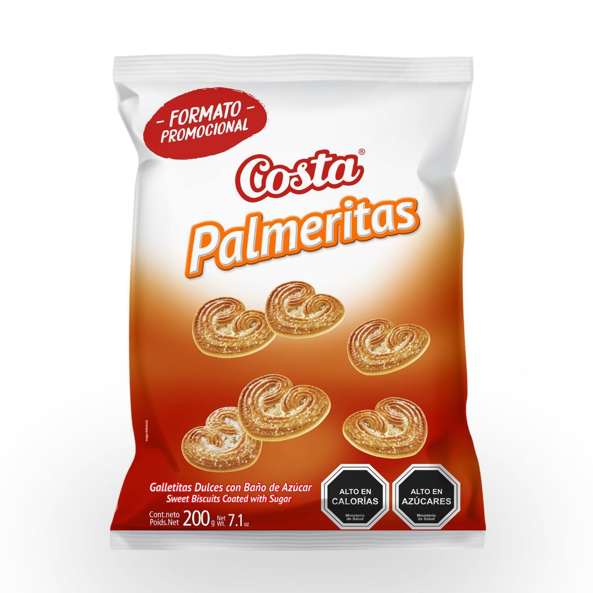 COSTA - Galletas Palmeritas Costa 200 g