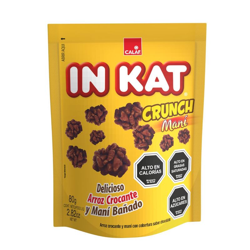 CALAF - Chocolate In Kat Crunch Maní Calaf 80 g